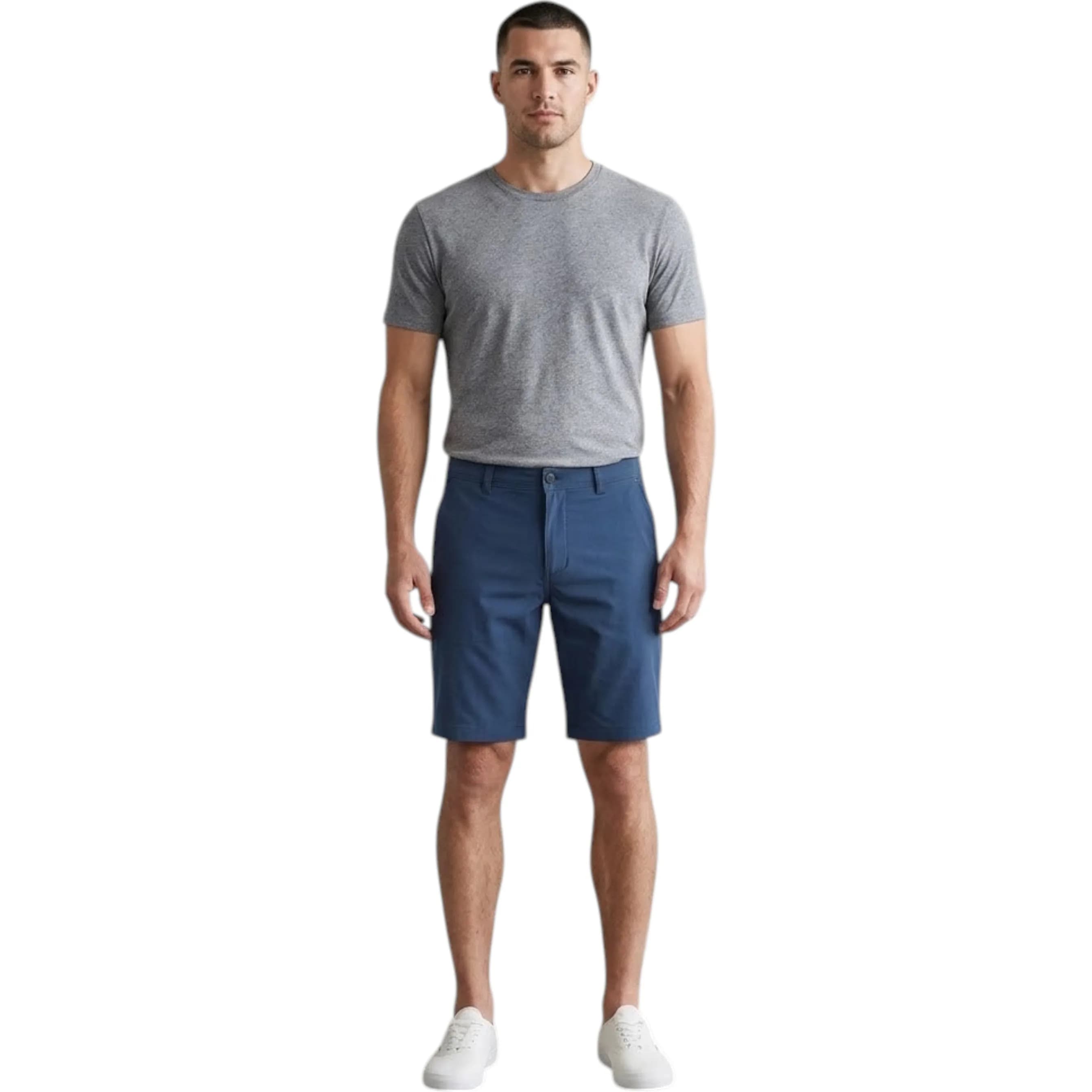 Weatherproof Vintage men's shorts in anchor blue, front view