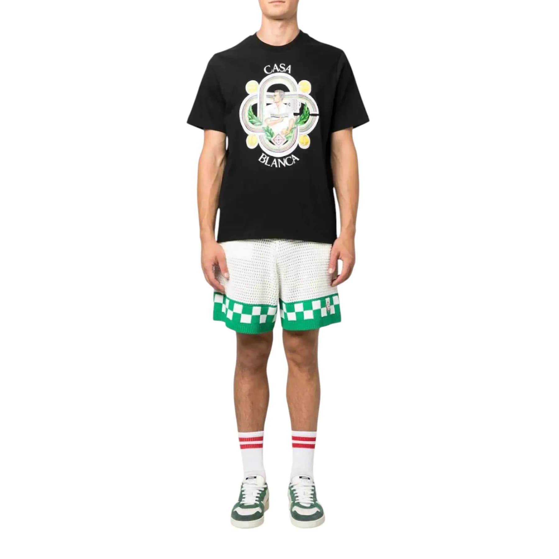 CASABLANCA LE JOUEUR Printed Men T Shirt