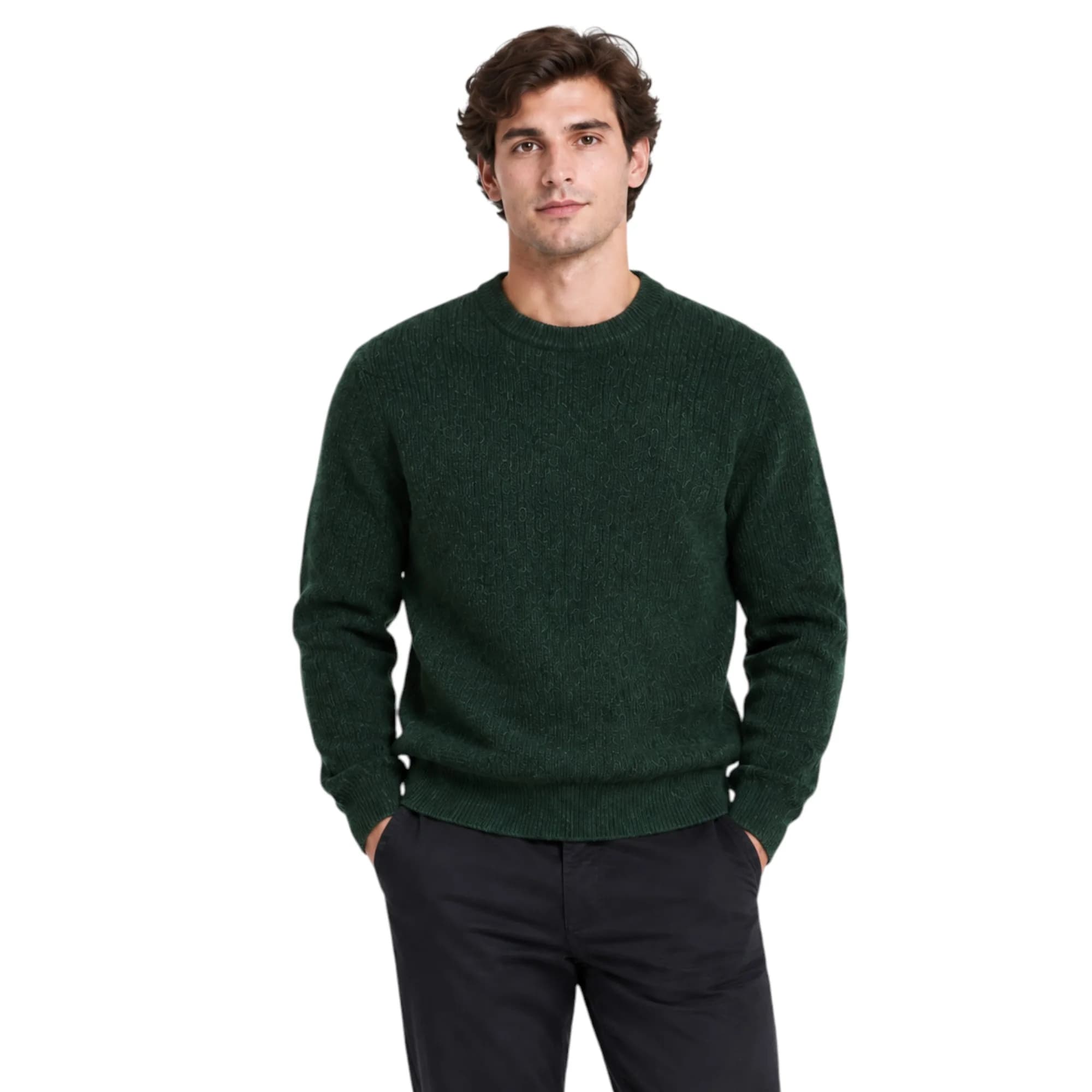 M&S Mens Supersoft Crew Neck Jumper