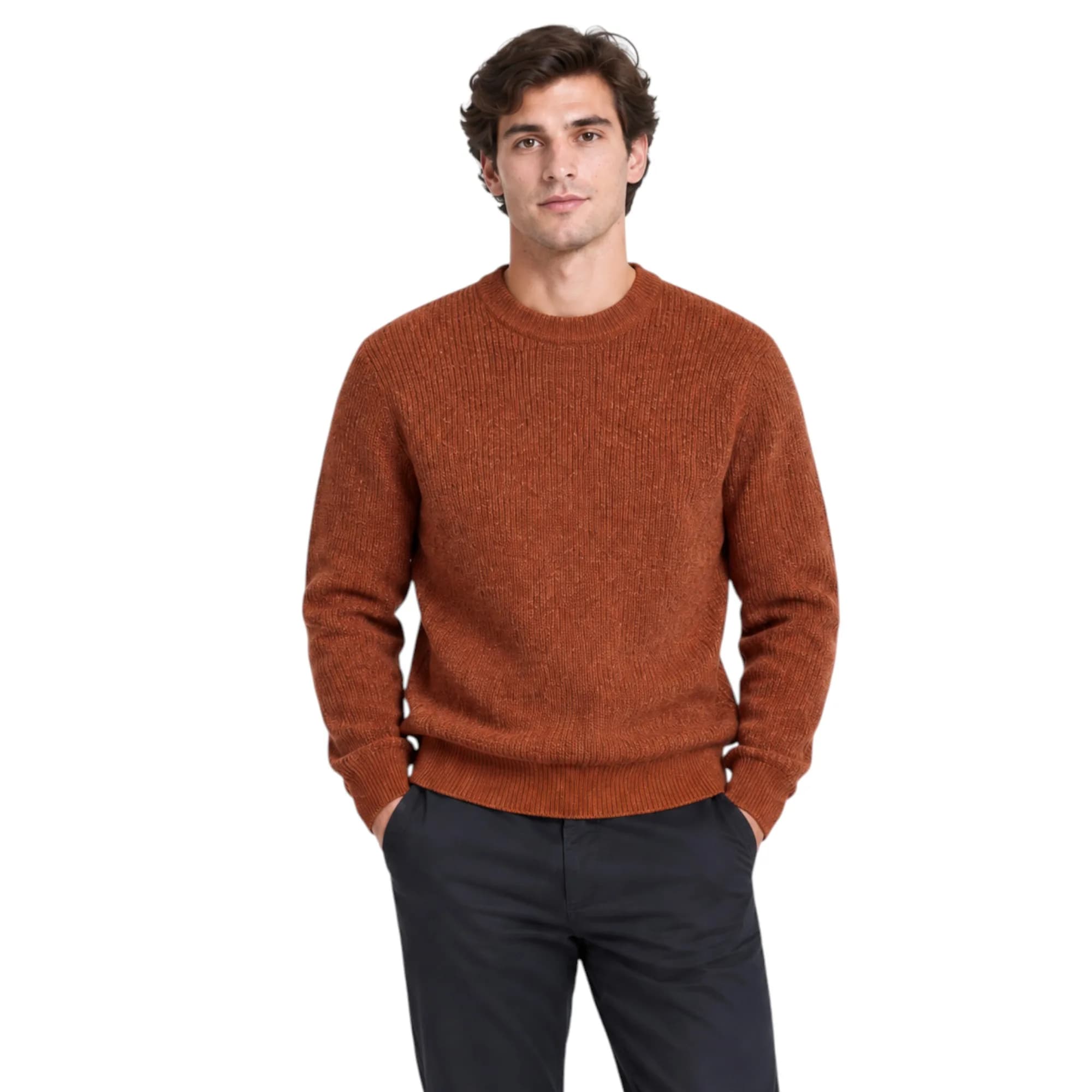 M&S Mens Supersoft Crew Neck Jumper