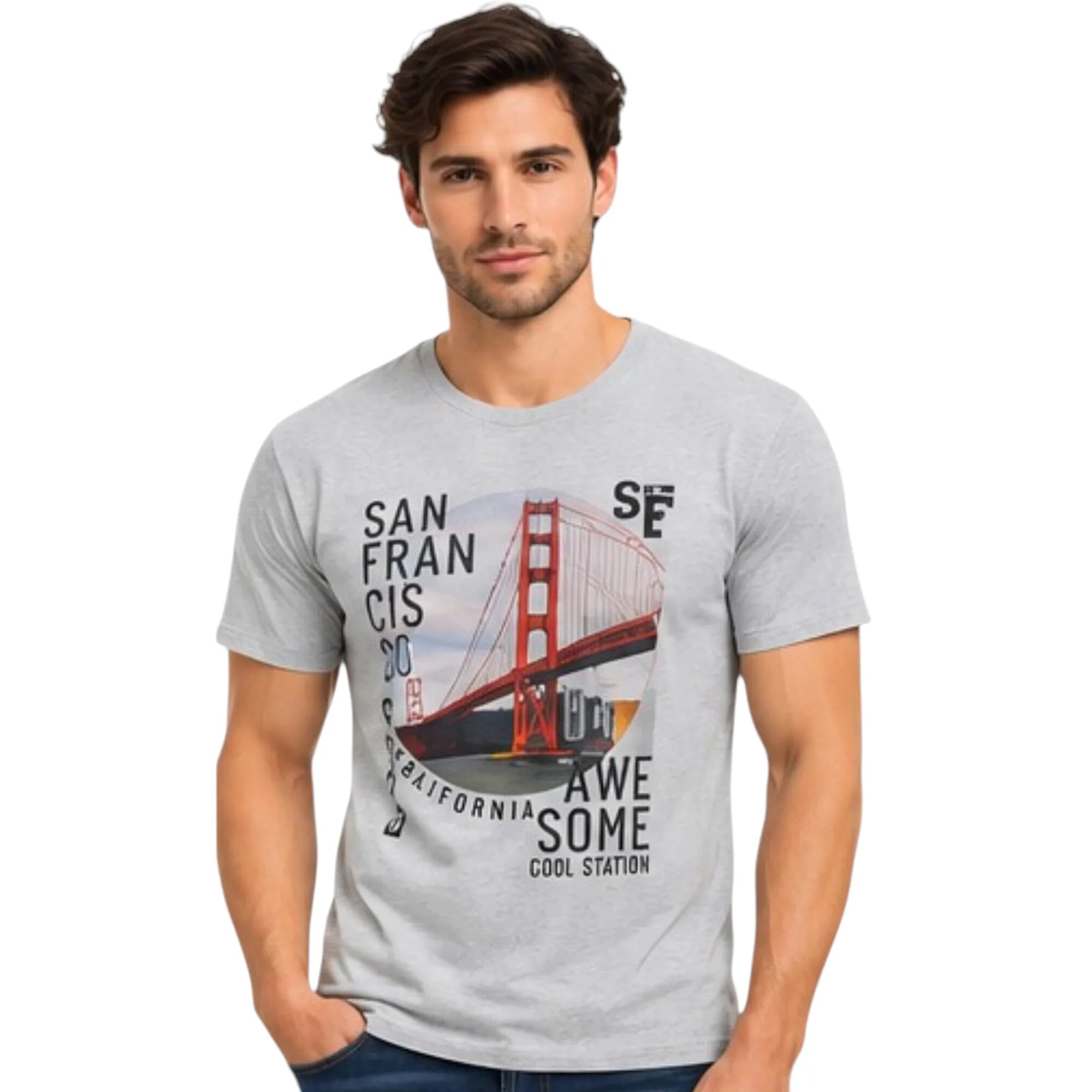 Stanley Stella Mens Printed T Shirts