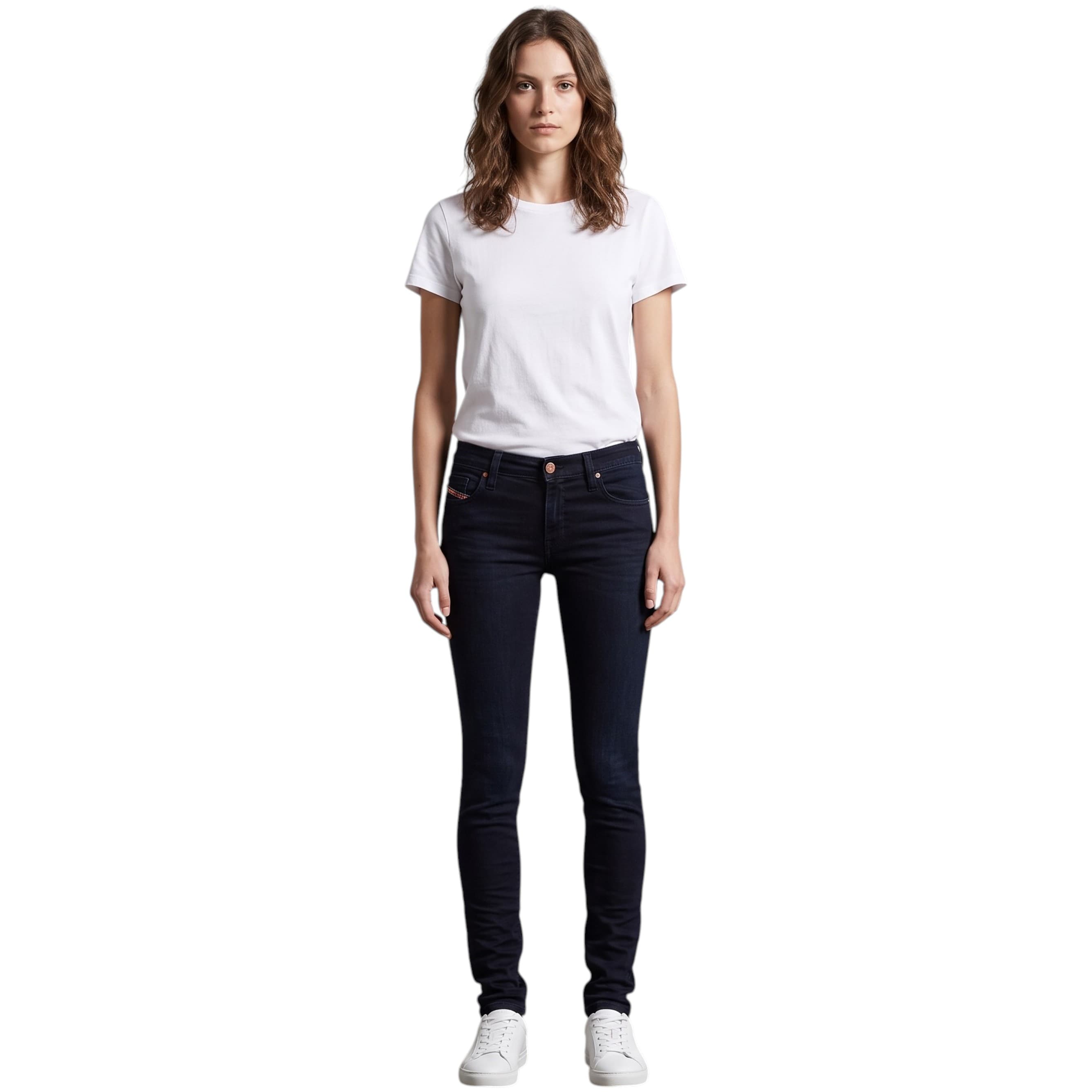 Diesel Skinzee NE 0684L women's jogg jeans front view