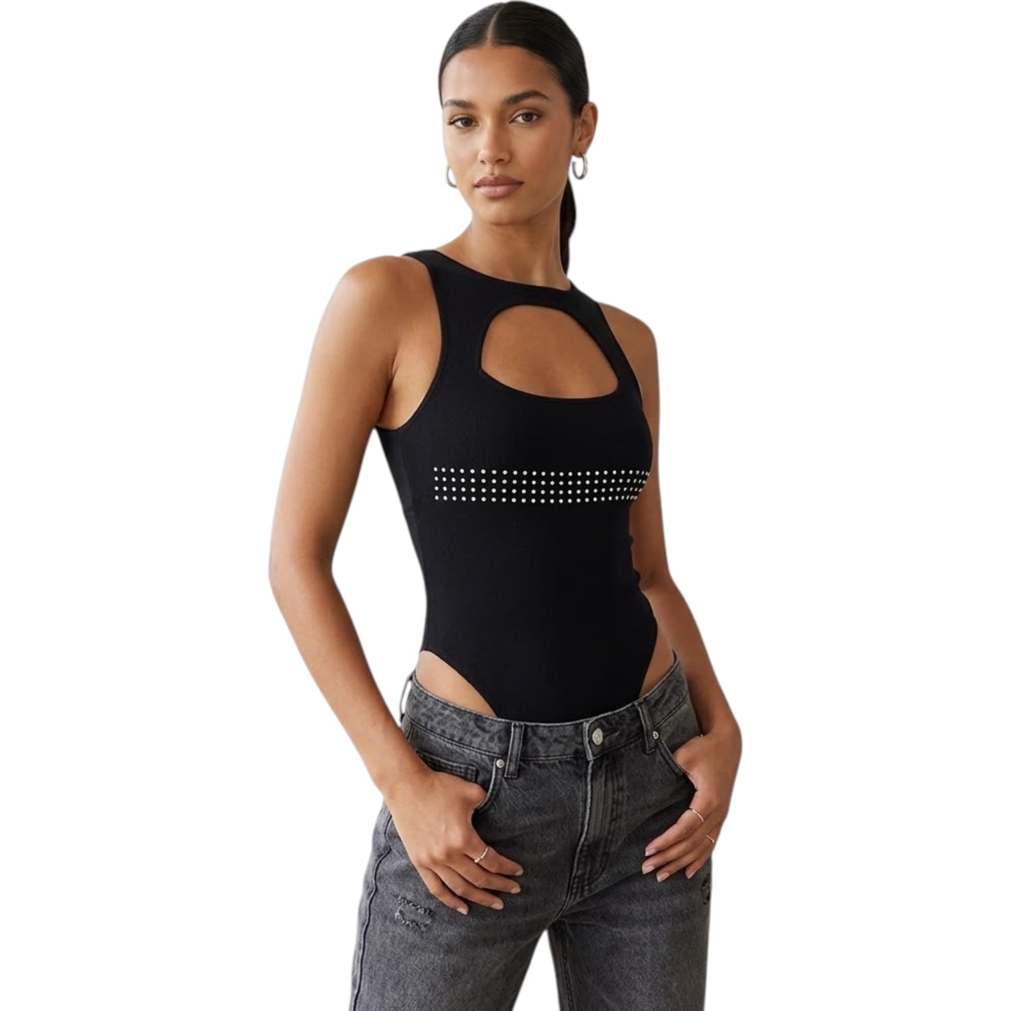 DIESEL T-SILVY-A Womens Sleeveless Tank Top