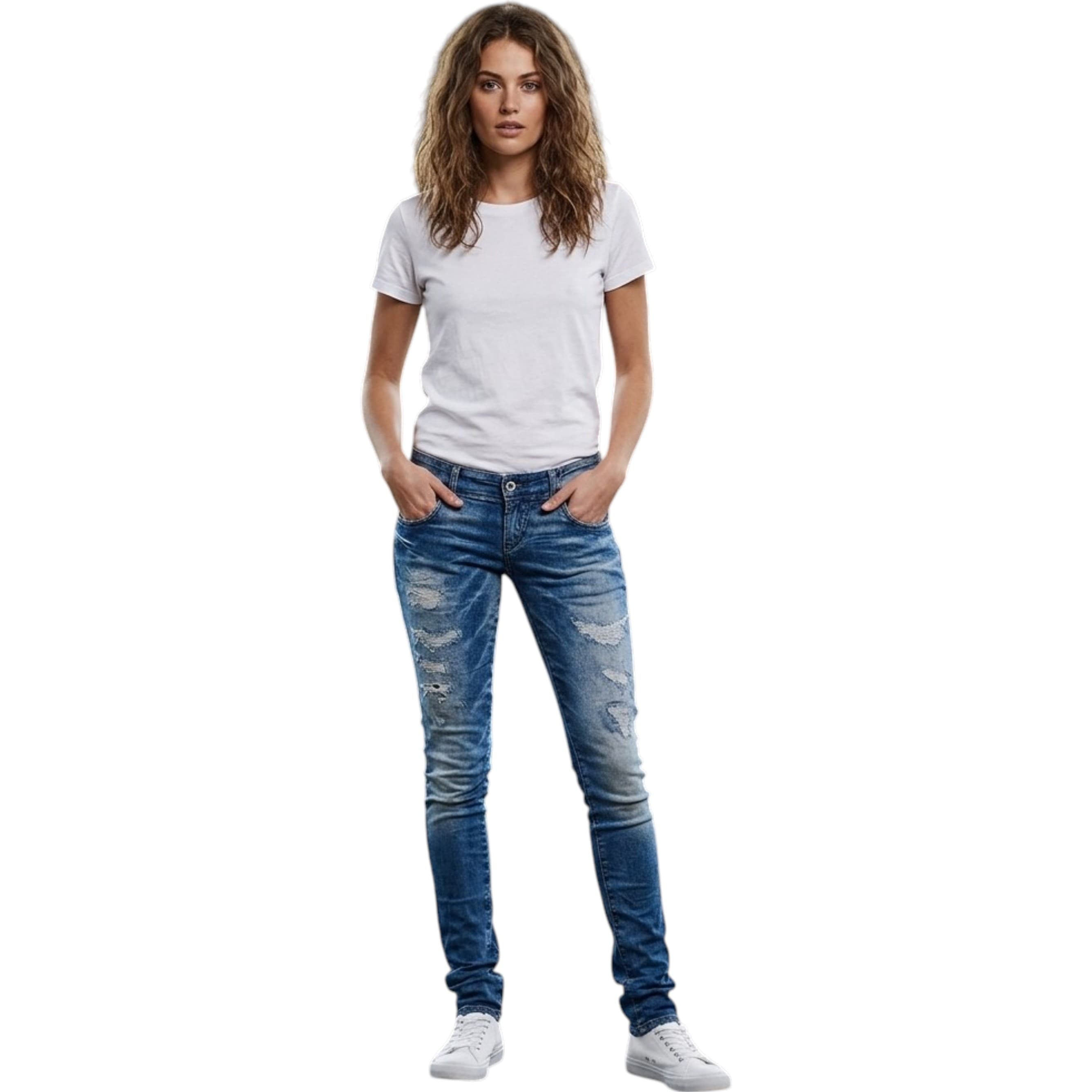 Diesel women's jogg jeans front view