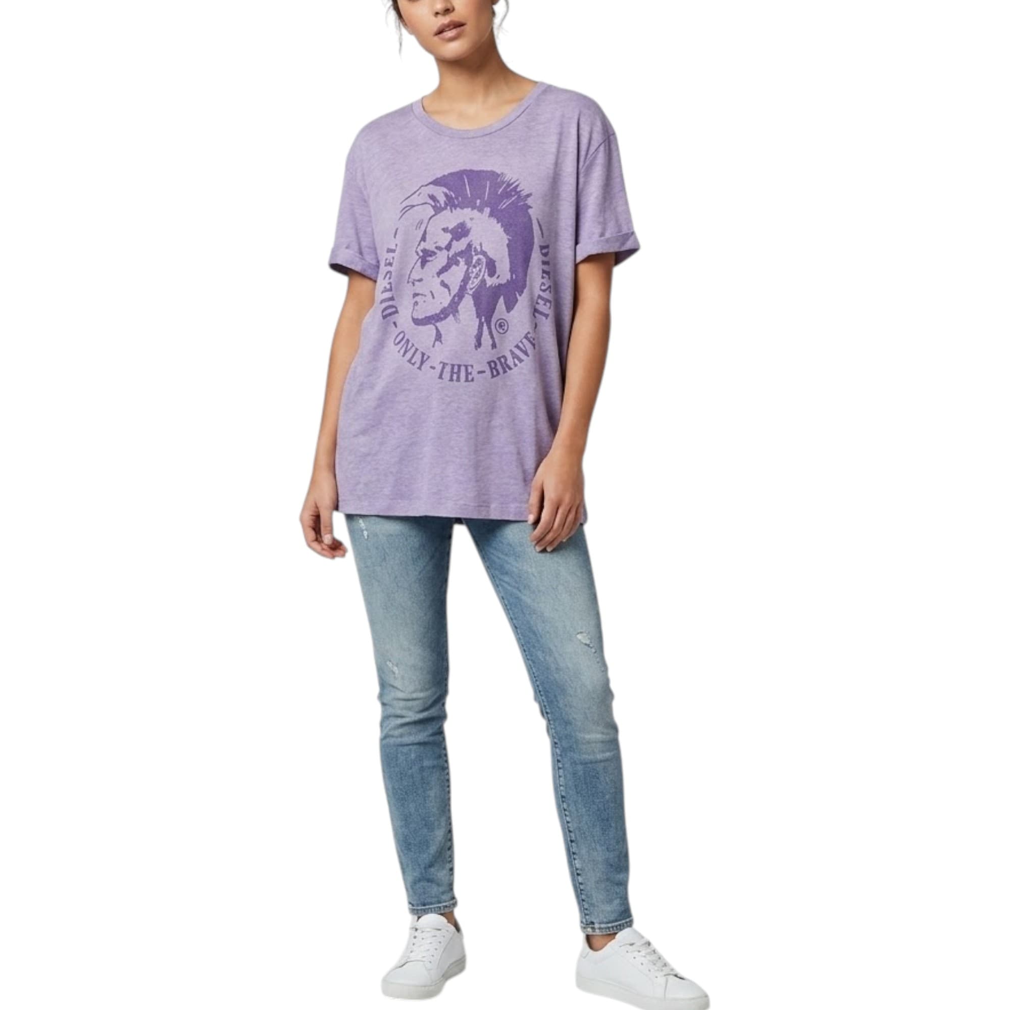 DIESEL T MORIPRINT Womens T Shirts