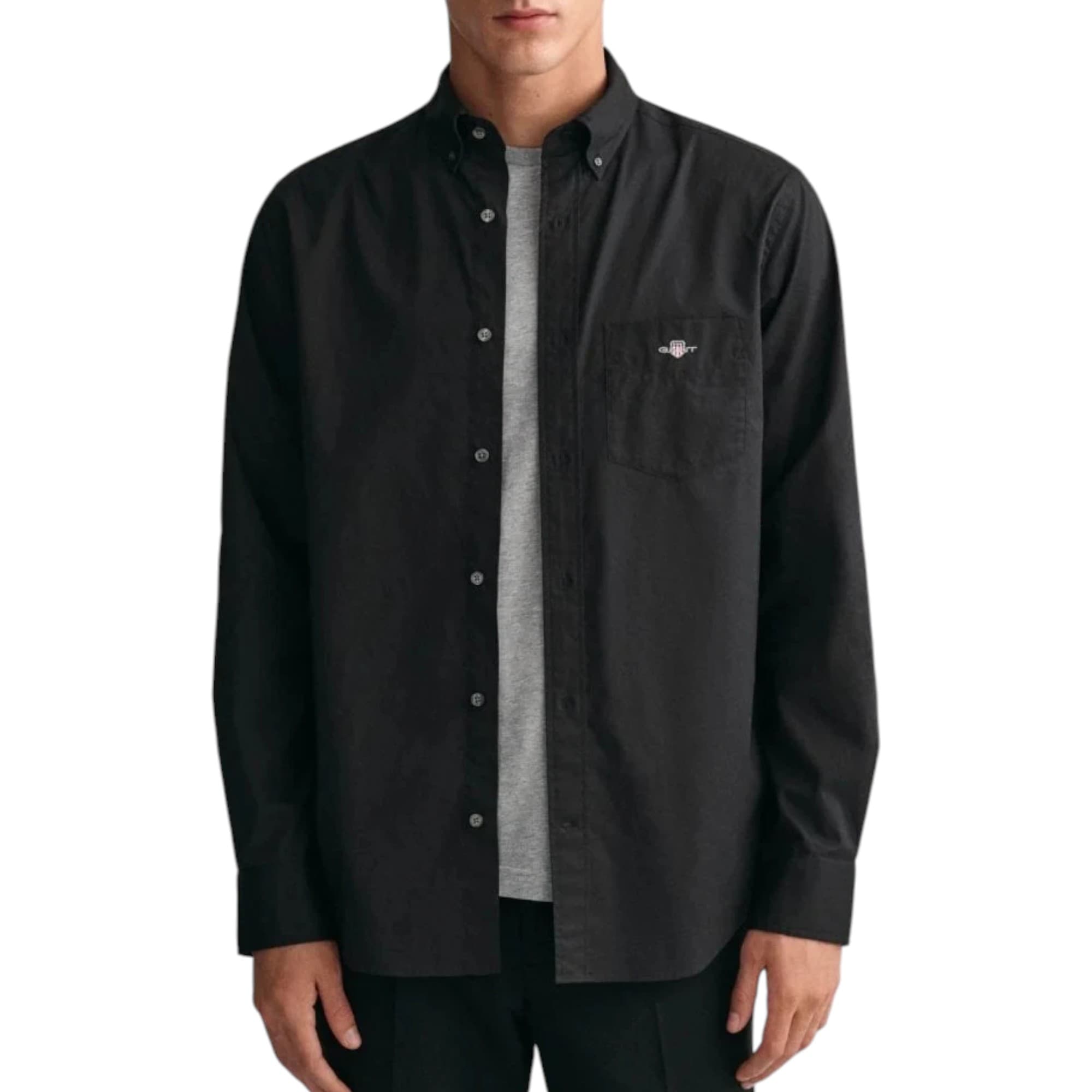GANT INDIGO Mens Shirts