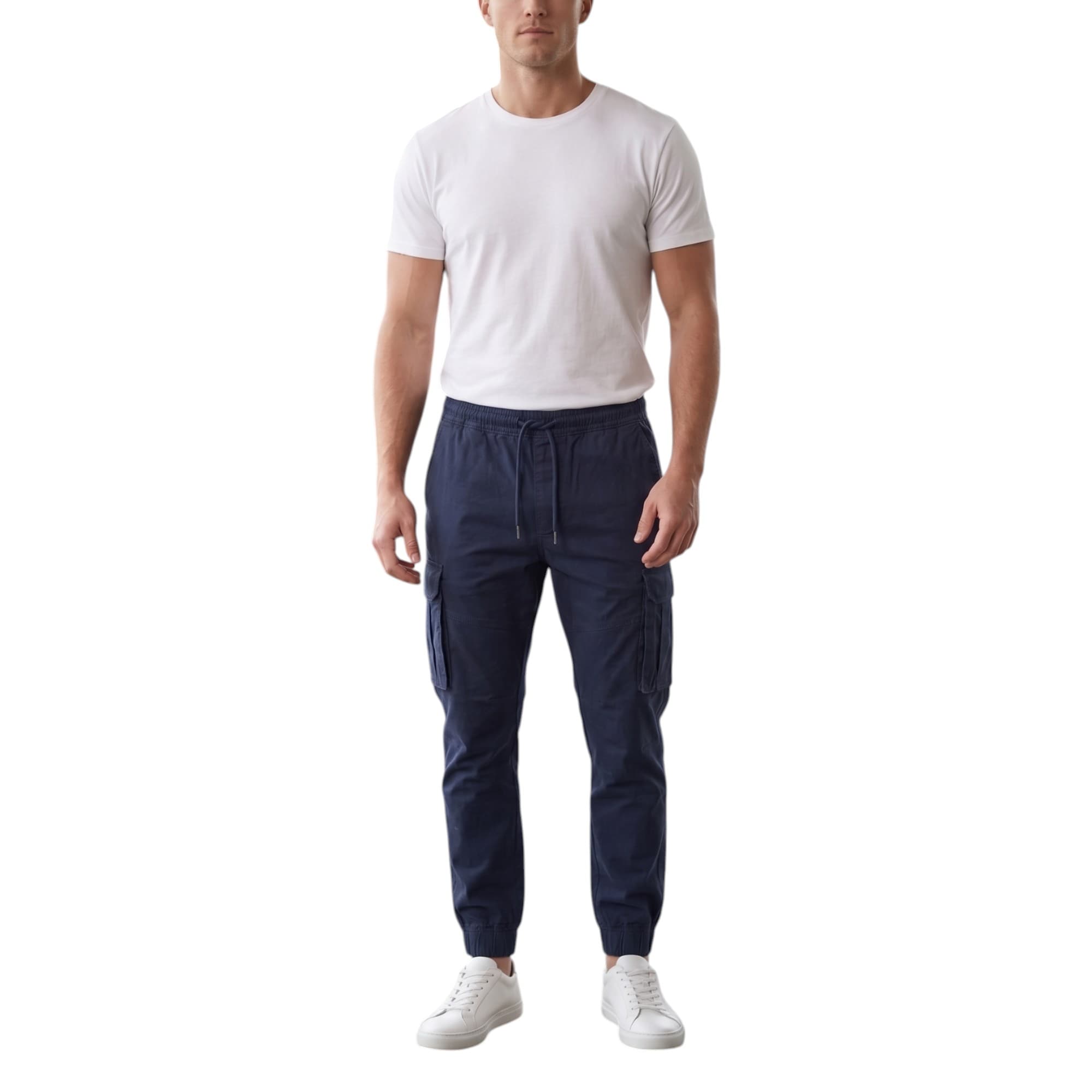 Philip Lilibet Mens Cargo Camouflage Joggers