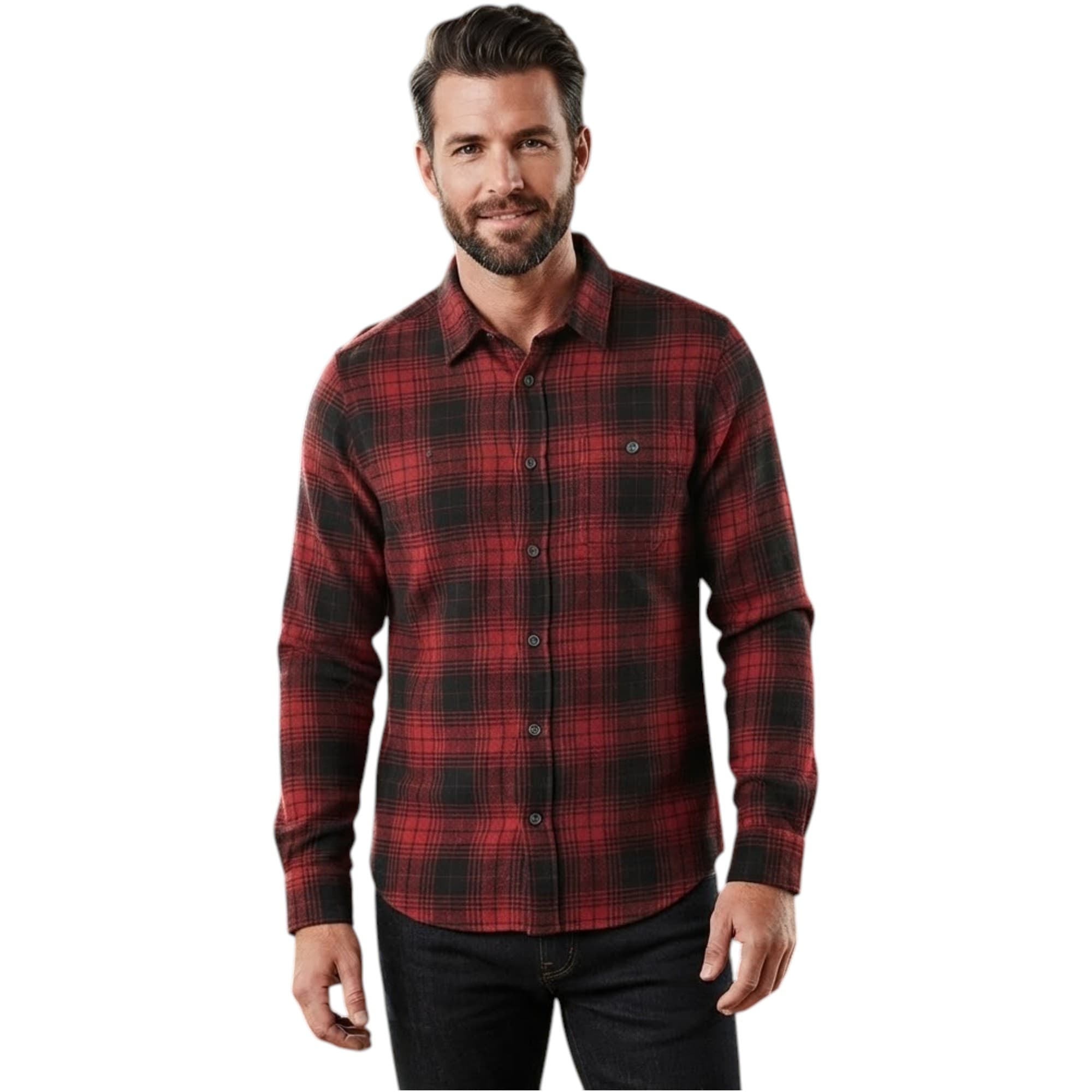 Clothing&Co Mens Check Shirts