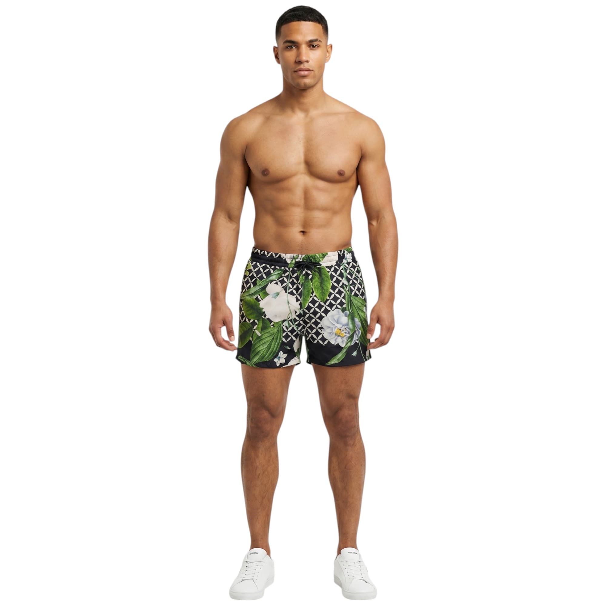 Reason Mens Hawaiian Shorts