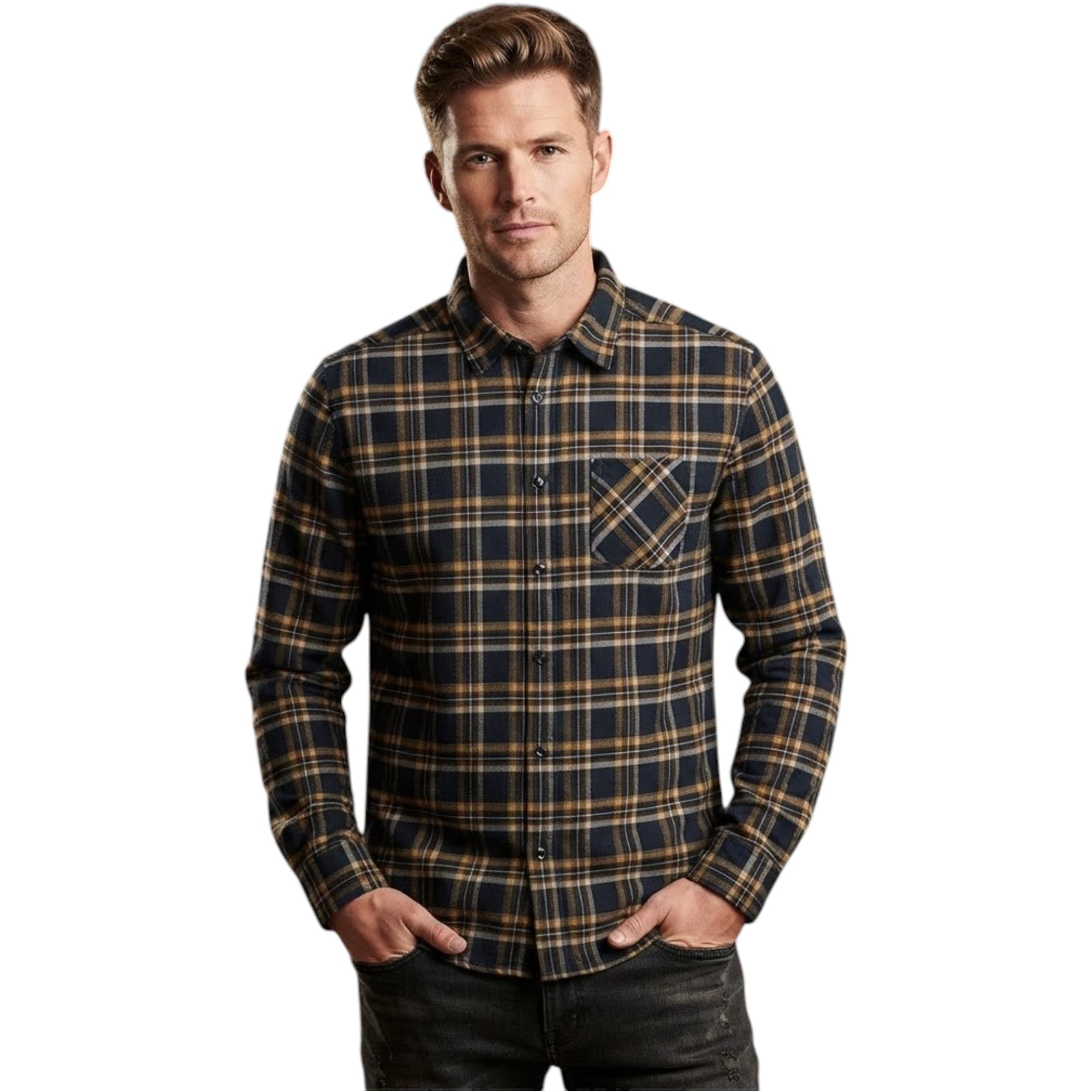 Springfield Mens Big Checks Shirts