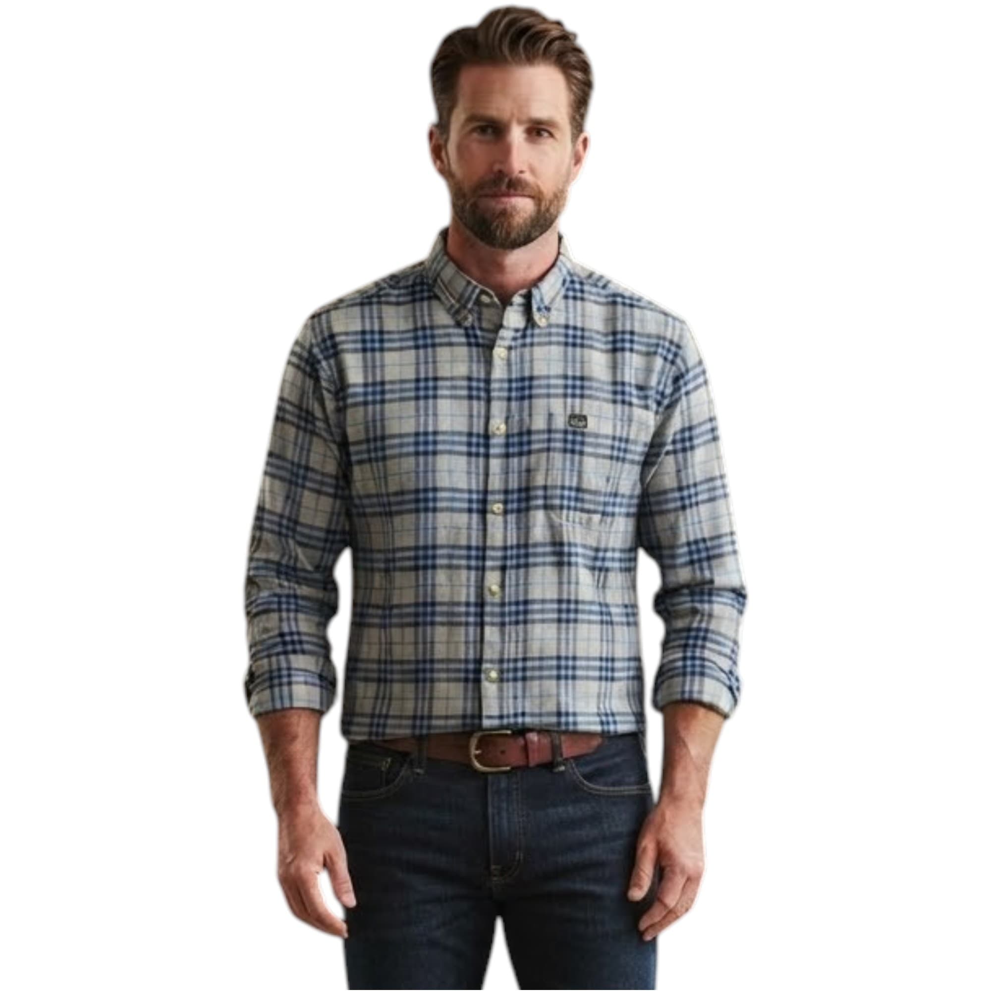Realtree Mens Flannel Check Shirt