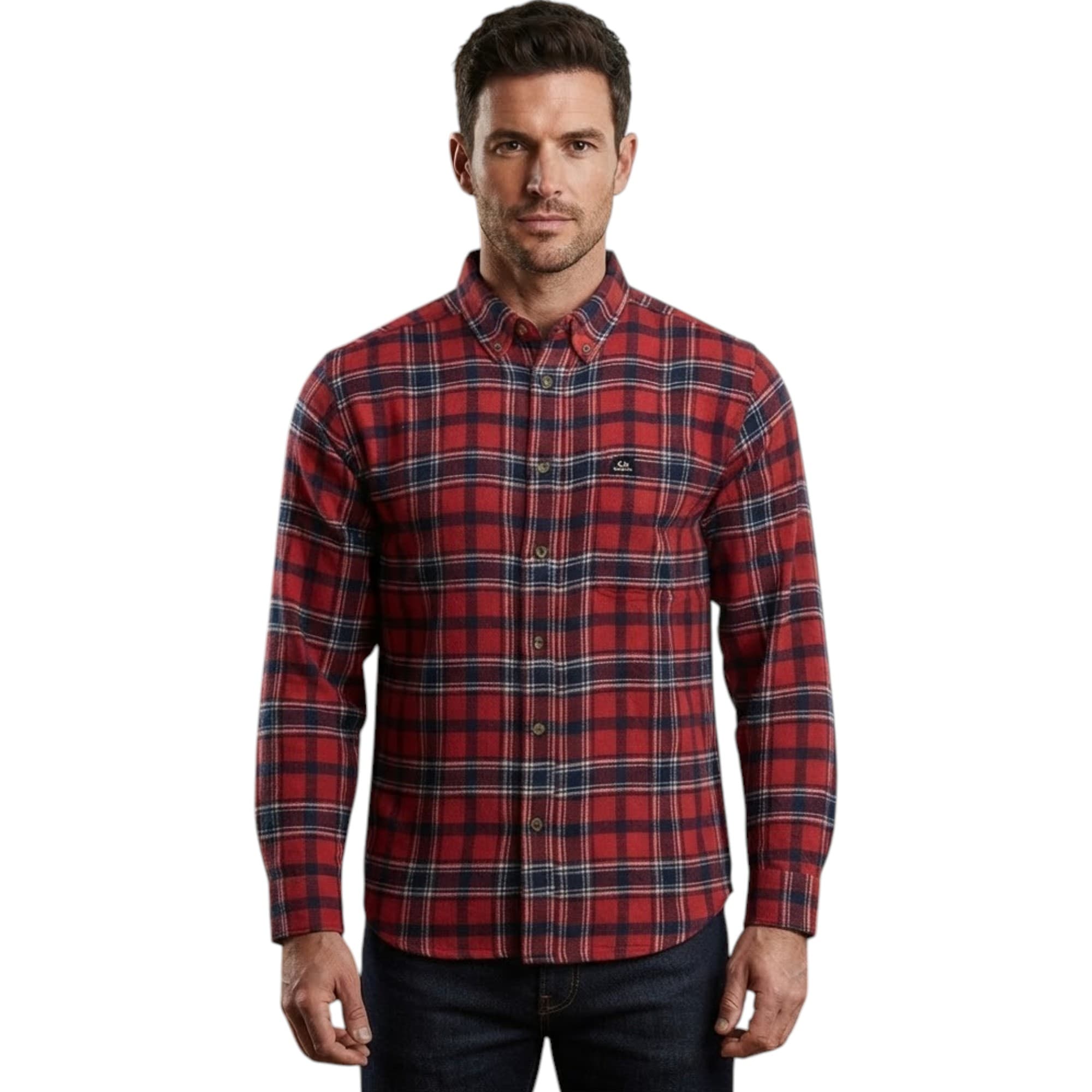Realtree Mens Flannel Check Shirt