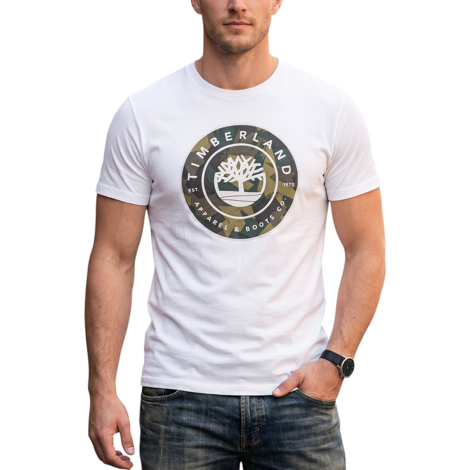 Timberland Mens Printed T Shirts