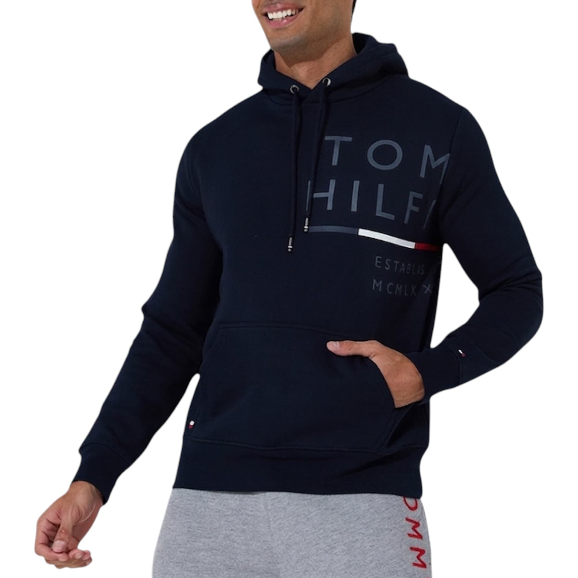 Tommy Hilfiger Mens Fleece Hoodie