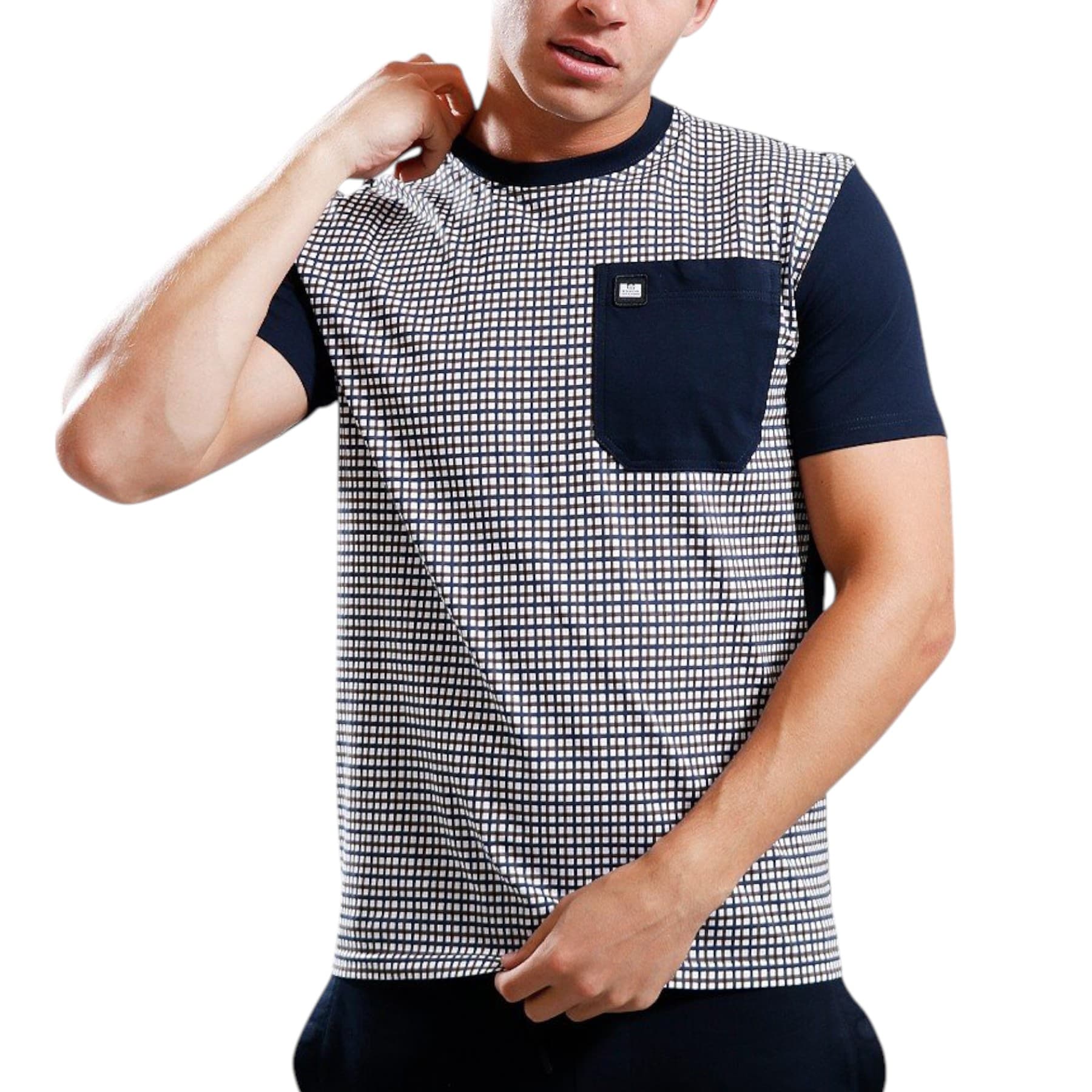 Weekend Offender House Check Mens T Shirt