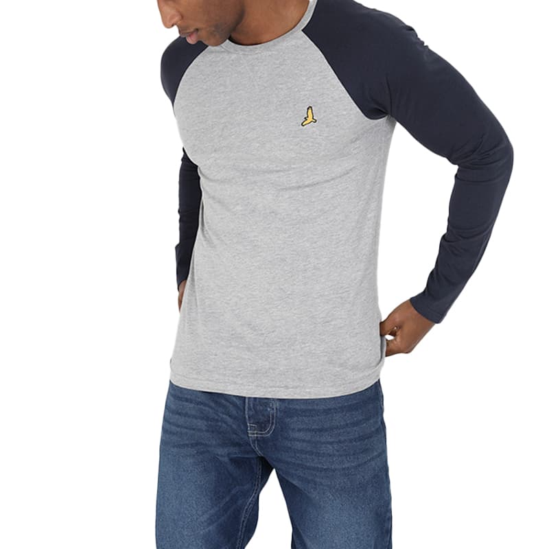 BRAVE SOUL Mens Long Sleeve T Shirts