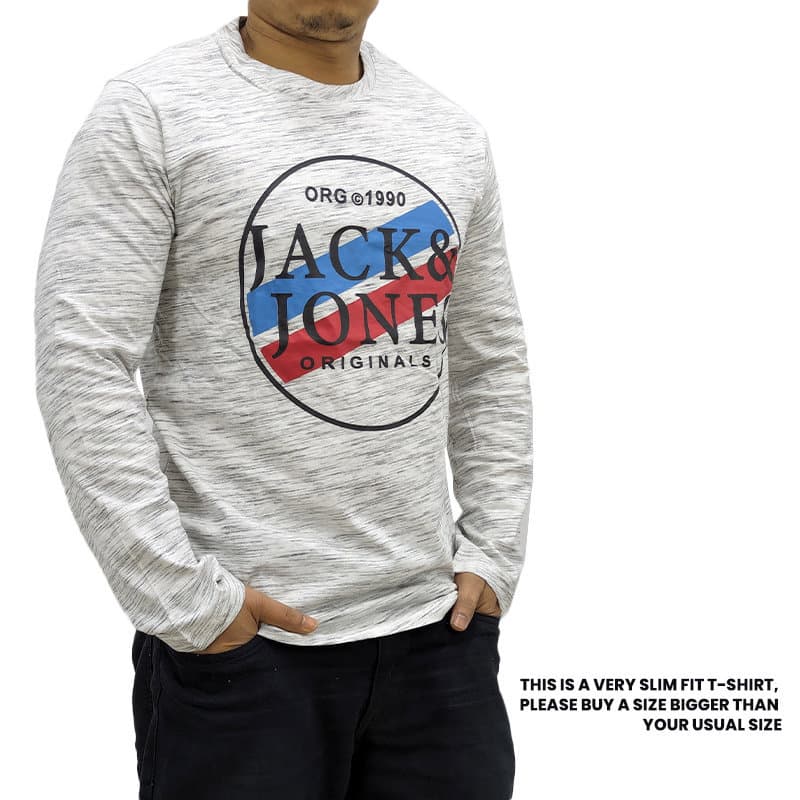 Jack & Jones Mens Long Sleeve T Shirts