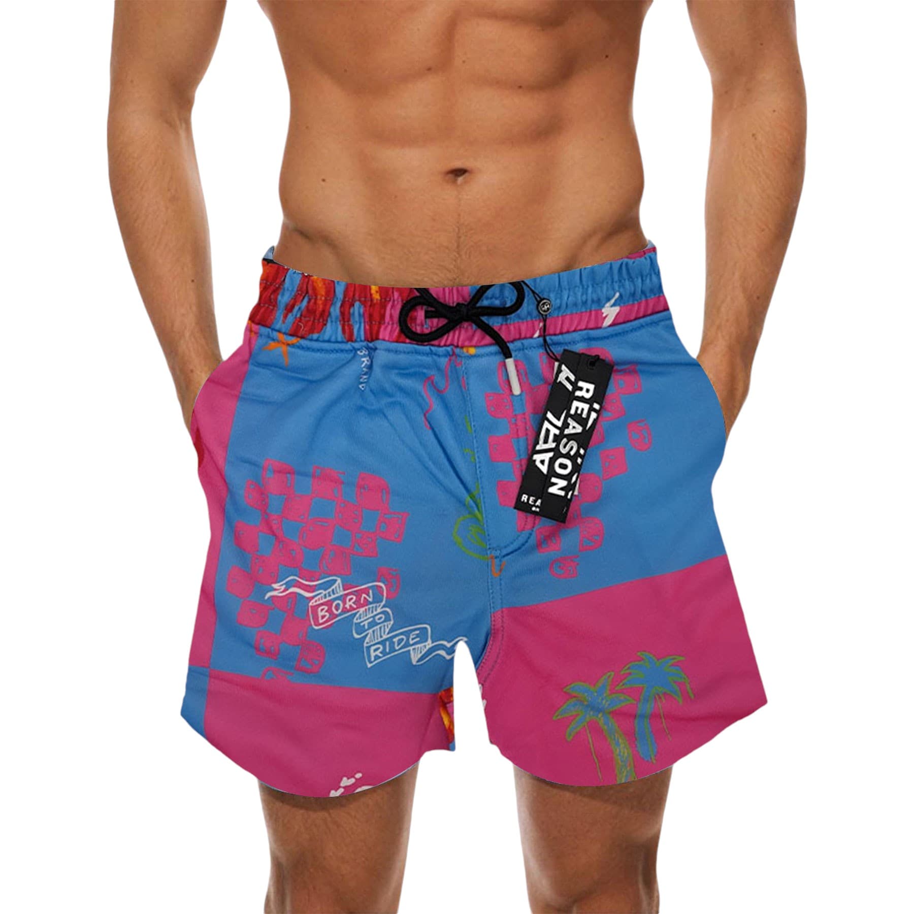 Mens Fleece Shorts