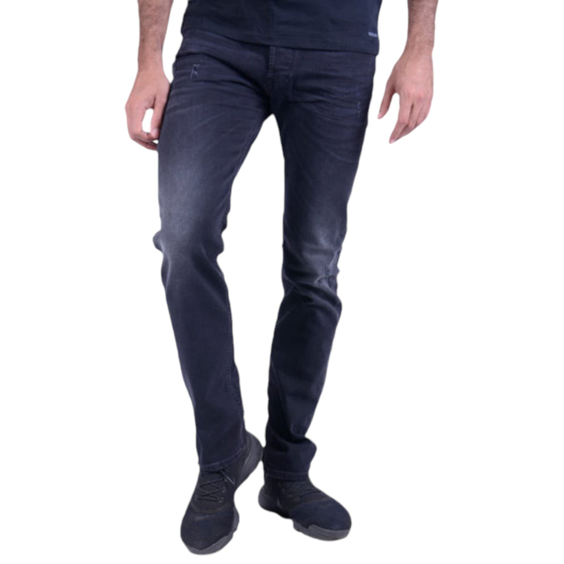 DIESEL BELTHER 084NG mens denim jeans front view