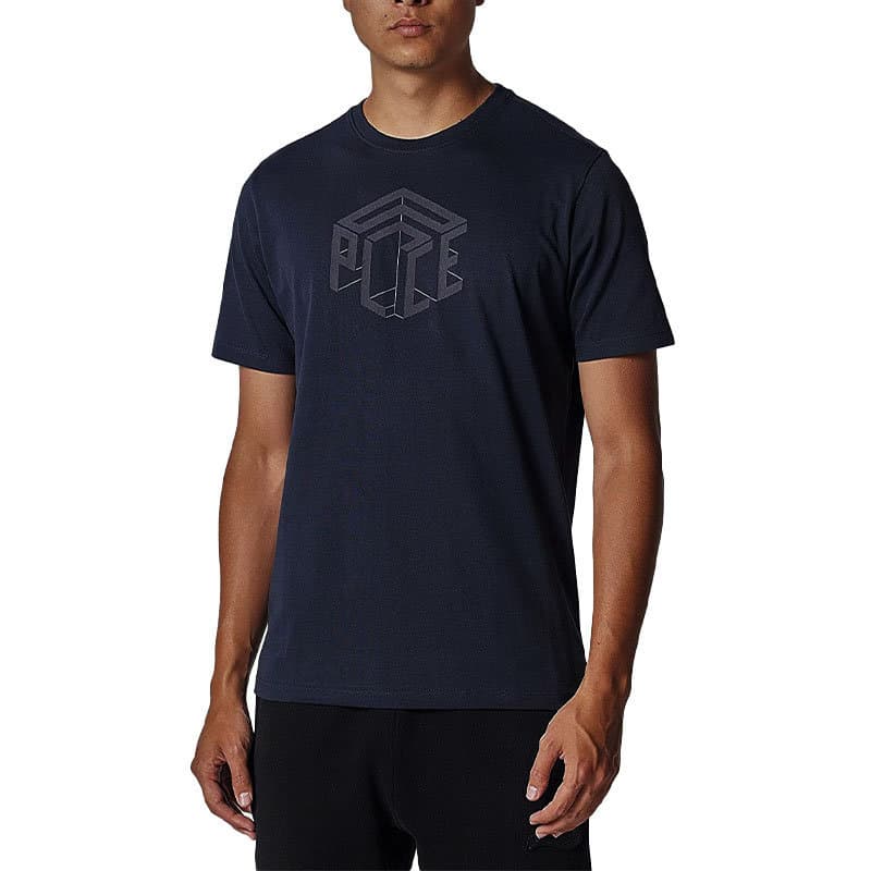 883 POLICE BELLIS Z navy crew neck men's t-shirt front view