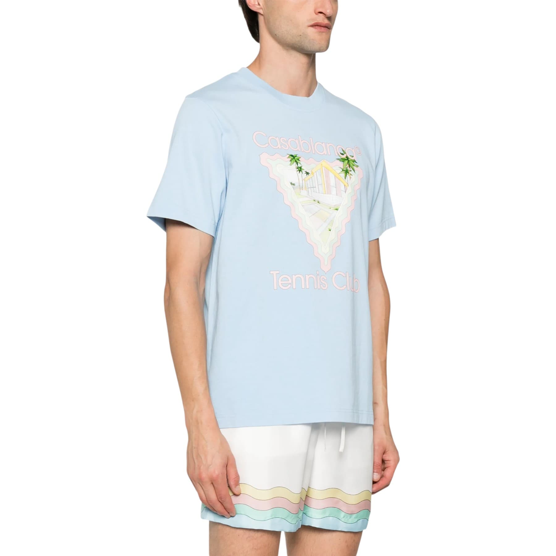 CASABLANCA MAISON DE REVE Printed Mens T Shirt