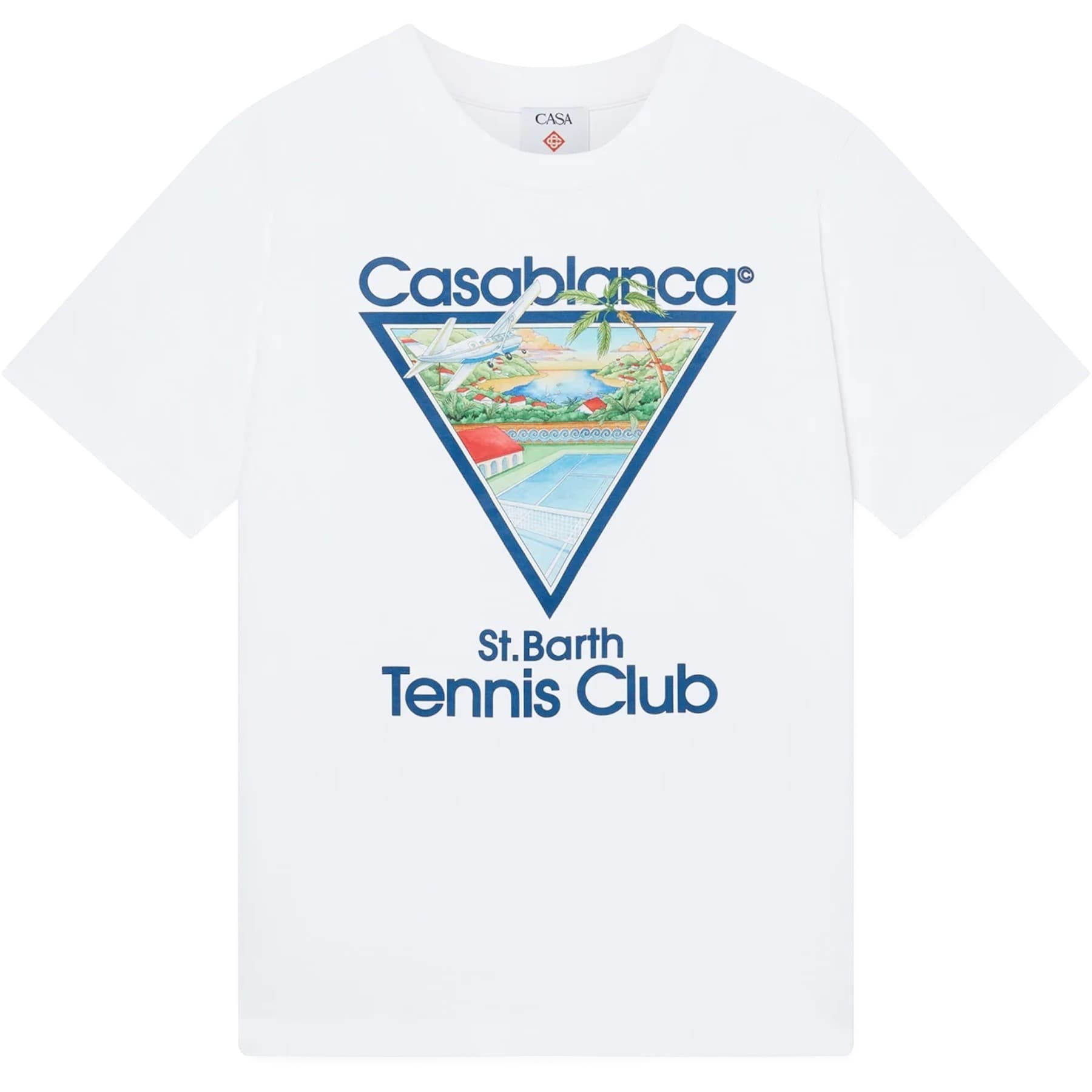CASABLANCA Tennis Club Icon Mens T Shirt