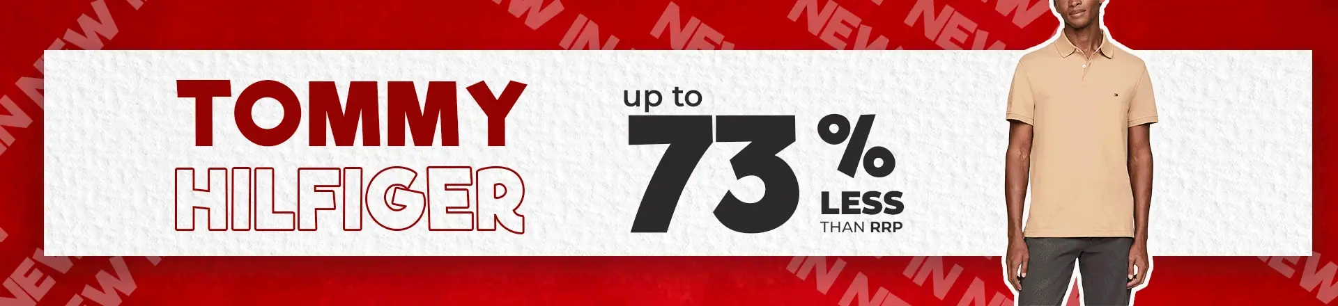 Tommy Hilfiger — up to 73% less than RRP